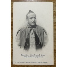 OBISPO DE BUENOS AIRES ANTIGUA TARJETA POSTAL